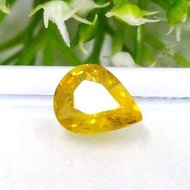 頂級天然黃水晶 8 x 6.2 mm - 生日禮物或戒指