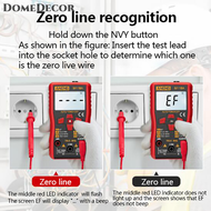 DomeDecor Aneng Đồng hồ vạn năng kỹ thuật số m118a Máy kiểm tra AC DC cầm tay máy đo điện trở Mini R