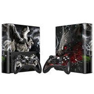 So Cool Sticker Decals Cover for Xbox 360 E Console &amp; 2 Controller Skins