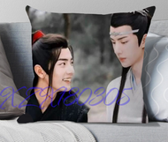 （xzx  31th）  (All inventory) Pillow cases! Chen Qingling, untamed founder Wang Yibo, small exhibition Fan Yi Pillow Case Home Costplay Gift (double-sided printing) 20