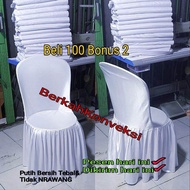 bungkus sarung kursi untuk semua kursi plastik bulat seperti napoli 101 dll