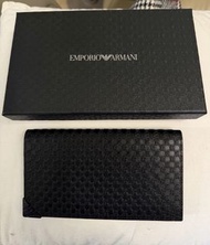 Emporio Armani 男士長款錢包