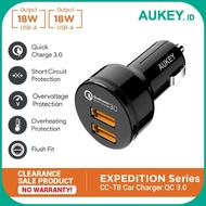 Aukey Car Charger 2 Ports 36W QC 3.0 - 500080