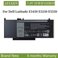 G5M10 Laptop Battery For DELL Latitude E5250 E5450 E5550 8V5GX R9XM9 WYJC2 1KY05