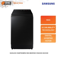 Samsung 15kg Bespoke Washing Machine WA80F15S5BFQ AI Wash Convenient Wash WA80F15S5BFQ Mesin Basuh