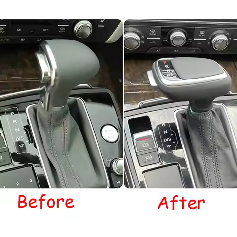 For Audi A6 C7 A4 B7b5 Q5 A5 Q7A7 Gear Stick Automatic Gearbox Handle Car Accessories Gear Shift Kno