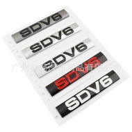 Suitable for Land Rover Discovery God Walker Range Rover SDV6 8 Car Logo Rear Tail Logo Car Sticker 