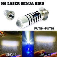 H6 laser twilight lamp DEVIL H6 laser front bulbbiru