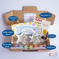 Ruffles Holder Clay Kit DIY Kit/ DIY Clay Kit/