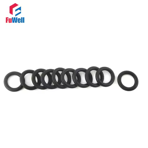 20pcs 3mm Thickness Black O Ring Seal NBR Oil Resistant O-Ring Sealing Gaskets 10/11/12/13/14/15/16/