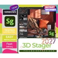 Substance 3D Stager 2027🔥 𝐄𝐚𝐬𝐲 𝙄𝙣𝙨𝙩𝙖𝙡𝙡𝙖𝙩𝙞𝙤𝙣 | 3D rendering software for windows