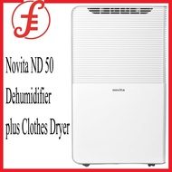 NOVITA ND25.5 + Air Purifier 25L Dehumidifier, 41m² The 2-In-1 ND25.5 with 3 Years Full Warranty |ND50 126m² DEHUMIDIFIER