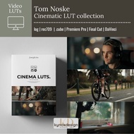 [LUTs/Video Filter] Tom Noske - Cinematic LUT collection for premiere pro final cut dalvinci resolve