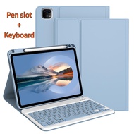 Suitable for iPad 11/10/9/8/7  Protective Case  air7/6/5/4  Bluetooth Keyboard pro13/11 with Pen Slo