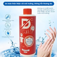 [MUA 1 TẶNG 1 BỘ RỬA CHÉN SUPERCLEAN] Thuốc tẩy trắng quần áo DWHITE nước tẩy trắng tẩy mốc vết ố qu