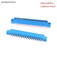 [Prs] 1x Card edge connector 2x18 Pin 36 Pin gold slot PCB panel solder soet harness [DDD]