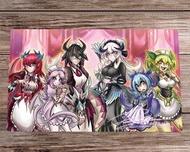 Anime YuGiOh Playmat Dragonmaid Deck TCG CCG Mat Trading Card Game Mat Board Game Mat &amp; Free Bag Desk Mat Pad Mousepad