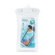 R RONEVER BG009 Quick Buckle Airbag Mobile Phone Waterproof Bag-White [Jama]