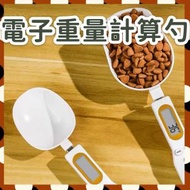 其他品牌 - 克秤高精度電子量勺 重量計算器 寵物糧食計算 食材份量計算 長柄方便使用 精準 量度重量 （白色小勺）(0.1-500g) 廚房匙羹秤 湯匙電子秤 電子匙 勺子 量勺 奶粉 烘焙 白色 