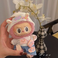 Labubu Accessories labubu Baby Clothes Doll Clothes 10cm Cotton Doll labubu Pajamas Set Cute 15cm Co