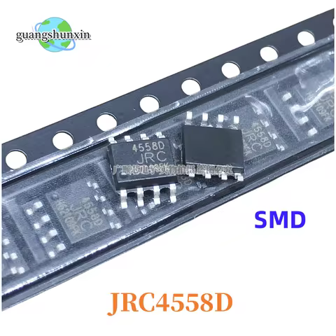 20PCS NJM4558D DIP8 NJM4558 DIP JRC4558D JRC4558 SMD SOP-8 new and original IC