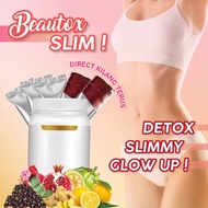 Jelly Beautox Slim Jelly Detox 1 bottle 10 pcs inside. Jelly detox Buang Toksin. Flavour Campuran Be