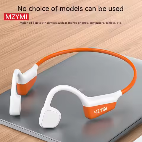 MZYMI I18 PRO Bone Conduction Earbud Wireless Headphones Compatible Bluetooth Earphone TWS with Mic 