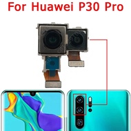 กล้องหลังของแท้สำหรับ Huawei P9 P10บวก P20 Lite P30 Pro โมดูลกล้องมองหลังอะไหล่ซ่อมด้านหลัง