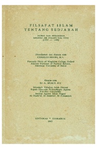 Filsafat Islam Tentang Sedjarah - A. Mukti Ali - NRL