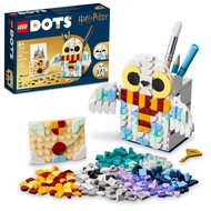 LEGO DOTS Harry Potter Hedwig Pencil Holder 41809, Craft Set for Kids Age 6+ with Hedwig The Owl Pen