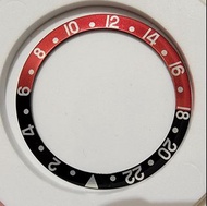 (棄玩平售) Rolex GMT 16710 16700 超粗鈎字可樂紅黑圈片 coke insert bezel