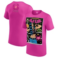Men's Pink AJ Lee Comic T-Shirt