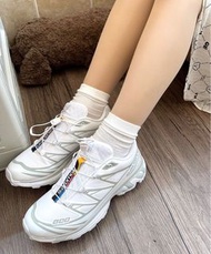 Salomon XT-6 White Lunar Rock 412529 白色