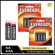 20~40pcs Eveready Super Heavy Duty 1.5V AA/ AAA Battery