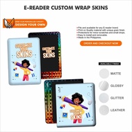 E-reader Customized Skins (send your exact unit and design/color upon order)