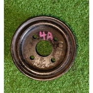 USED JAPAN WATER PUMP PULLEY FOR TOYOTA COROLLA AE101 / AE111 4AFE 1.6