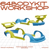 BODYKIT RWB HOT WHEELS PORSCHE '96 + CANARD