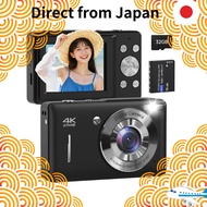 【Direct from Japan】Digital Camera Compact Vlog Camera FHD 1080P Recording 44MP Resolution Autofocus 