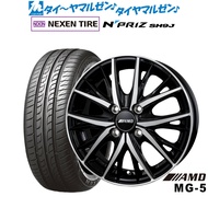 [5/1]ストアポイント5倍！新品 サマータイヤ ホイール4本セットBADX AMD MG-515インチ 4.5JNEXEN ネクセン N priz SH9J165/55R15