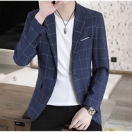 Jas Kotak Kotak Pria Jas Pria Keren Blazer Pria Formal Blazer Pria Terbaru Blazer Pria Kotak kotakJa