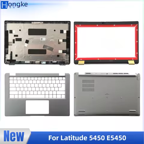 New For Latitude 5450 E5450 0RCTMW 0D8C38 0G6N01 Laptop LCD Screen Back Cover Front Bezel Palmrest T