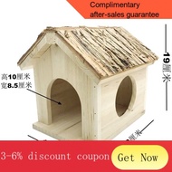 ! Stock Totoro Devil Squirrel Wooden Nest Wooden House Cabinet Cage Supplies Cage Rabbit Flying Squirrel Hamster Guinea