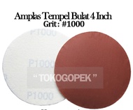 AMPLAS TEMPEL 4" INCH BULAT GRIT 1000 - 1PPC