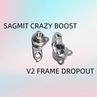 SAGMIT CRAZY BOOST V2 FRAME DROPOUT