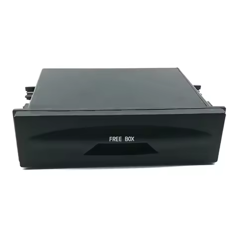 G99F Universal Car Storage Box CX-38 Single Layer Auto Single Din Dash Radio Installation Pocket-Kit