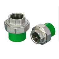 Female Union PPR 1/ 2 inch Watermur Threaded In PPR 20mm Female Thread Union PPR 20 mm Adapter Femal