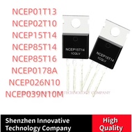 5PCS NCEP01T13 NCEP02T10 NCEP15T14 NCEP85T14 NCEP85T16 NCEP0178A NCEP026N10 NCEP039N10M TO-220 MOS F