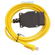 Mon Enet OBD2 RJ45 Cable Ethernet Cable RJ45 ethernet Connector Tools to OBDII Interfaces Cable Car 