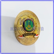 Oval Model Advocate Pin Indonesian Advocate Pin Oval APSI Advocate Pin - Karya Mulya
