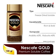 Nescafe - GOLD Kopi Instant Jar 100g - Arabica Robusta Blend